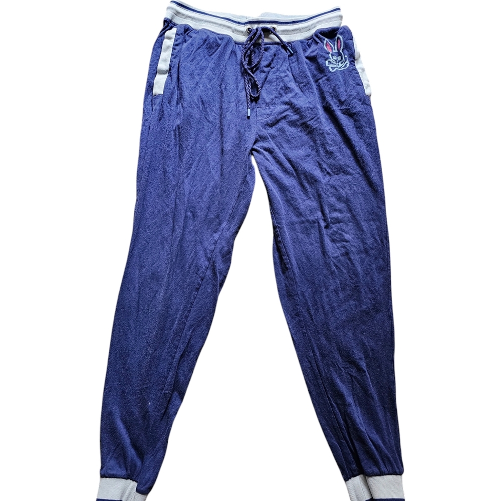 Psycho Bunny blue sweat‎ lounge pants men's size M
